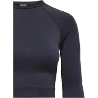 Only Play Onpjiji Seam Ls Top - Navy - S