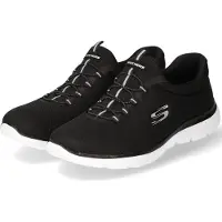 SKECHERS Slip on -tennarit 'Summits' harmaa / musta
