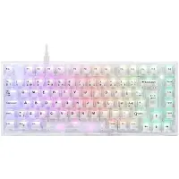 Cepter Aurora Pro 75 % mekaaninen pelinäppäimistö, läpinäkyvä