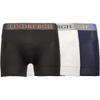 Lindbergh Bamboo Boxers 3 Pack - Blue - S