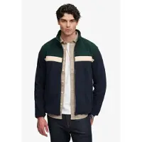 Superdry Tricolour Fleece Through Kokovetoketjullinen Collegepaita