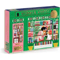 Sonstige Verlage Wisdom & Whimsy Bookshop 1000 Piece Foil Puzzle