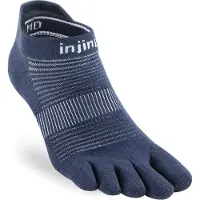Injinji Men's Run Lightweight No-Show Navy Treenisukat L
