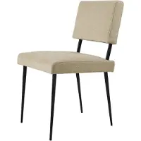 Gubi M-chair Ruokapöydän Tuoli / Bonito Jab 075 - Tuolit Teräs Musta - 10155120