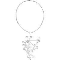 Kalevala Koru Himmeli kaulakoru hopea 45 cm 23100160645