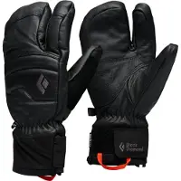 Black Diamond Spark Finger Gloves Black Hiihtokäsineet XL