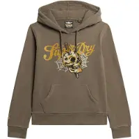 Superdry Tattoo Script Graphic Huppari