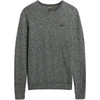Superdry Neulepaita 'Essential' tummanharmaa