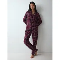 Triumph Boyfriend Pw 01 X Checks - Burgundy - 38