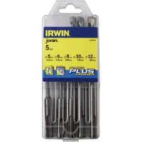 Irwin Poranteräsarja SDS-plus; 5-12 mm; 5 kpl.