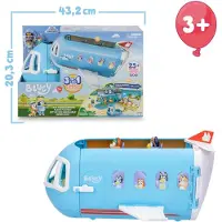 Bluey 3-in-1 Lentokoneen Hahmot