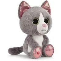 Nici Pehmeä Glubschis Harmaa Kissa Felinja Riippuva Lelueläin 25 Cm
