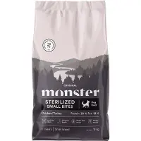Monster Pet Food Monster Sterilized Small Bites Chicken & Turkey