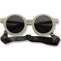 BabyMocs Child Signature Bendable Sunglasses - Khaki green - 0-1.5Y