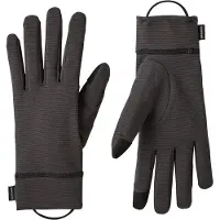 Patagonia Cap MW Liner Gloves Ink Black - XL