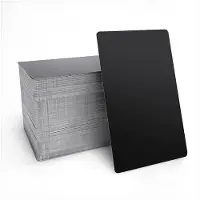 Xtool Frosted Black Aluminum Business Cards (300pcs)