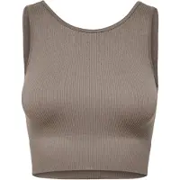 ONLY Onpjaia Life Un Sl Seam Short Top Noos - Brown - M/L