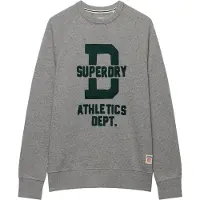 Superdry Ath Felt Applique Relaxed Crew Collegepaita