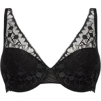 Chantelle Day To Night Plunge Spacer Bra - Black - 75 B