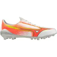 Mizuno Alpha Iii Select Ag Prism - Valkoinen/oranssi/evening Prim - Tekonurmi (Ag), koko 44
