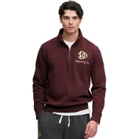 Superdry Vintage Athletic Collegepaita Puolivetoketjulla