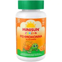 Minisun Pehmokonna Appelsiini 10 mcg D-Vitamiini lapselle kpl