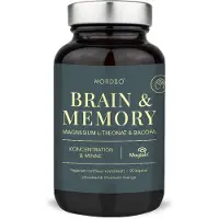 Nordbo Brain & Memory Magnesium 90 kaps 90 kaps