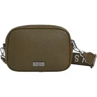 Pepe Jeans for woman. PL0300039 Georgina shoulder bag black (OSFA), Casual, Polyurethane