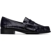 Xti for woman. 14643001-NEGRO Black moccasins 146430 (39), 1 to 3 cm, None, Casual, Classic