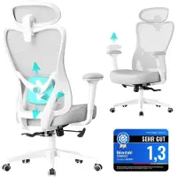 Songmics Ergonominen toimistotuoli OBN066BH01
