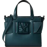 Armani Exchange Käsilaukku 24 cm Petrooli