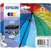 Epson – Multipack 4-colour 406 Umbrella DURABrit (C13T17G64010)
