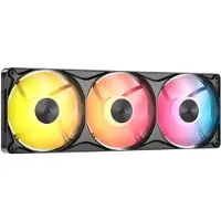 Corsair RS360 II Unified Frame ARGB - Kotelotuuletin - 360mm - Musta RGB LED valolla - 36 dBA