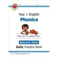 CGP Books KS1 Phonics Year 1 Daily Practice Book: Autumn Term