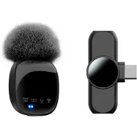 Lippa Pro langaton mikrofoni USB-C:llä - musta