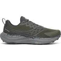 Saucony Men's Ride Tr3 GORE-TEX Fatigue/ebony Juoksukengät 45