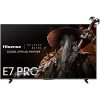 Hisense 75" Televisio QLED 4K Dolby Vision 75E7S PRO