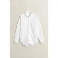 Gant for man. 3000300 Pinpoint Oxford Regular Fit Shirt white (L), Casual, Cotton, Long sleeve