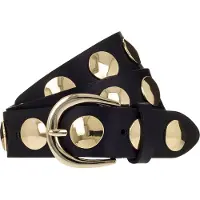 B.belt Vyö Nahka 90 cm Musta