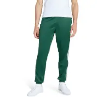 Adidas Housut 'SUPERSTAR' tummanvihreä / valkoinen