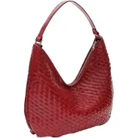 Adax Salerno Shoulder Bag Mindy - Burgundy - ONE SIZE