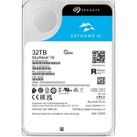 Seagate SkyHawk AI 3.5" 32 Tt, 7200 RPM, 512 MB, SATA III -kovalevy (valvontakäyttöön)
