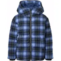 Molo Hilo Wool Jacket Check Navy Check Navy 152 cm Laivastonsininen 152 cm Pojat