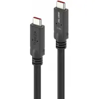 PureLink PI6500-030 | PureInstall MicroX4 | USB-C - USB-C | 4.0 2x2 | DP Alt Mode | 3m | Musta