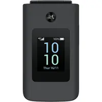 TCL Onetouch 4043 4G matkapuhelin (tummanharmaa)