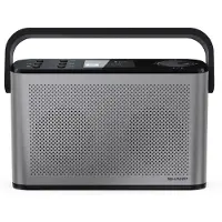 Sharp DR-P540 kannettava FM/DAB+-radio, harmaa