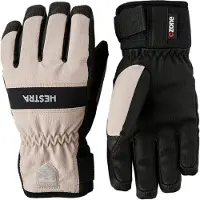 Hestra Kids´ Ferox Czone Jr - 5 Finger Beige Hiihtokäsineet 3