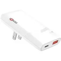 Skross – Klip Slim Multihead UniCharger USB-A USB-C, EU-US-UK Plug GaN 65W (21703)