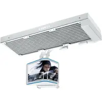 Lian Li HydroShift II OLED Curved Fanless 360mm -nestejäähdytin, valkoinen