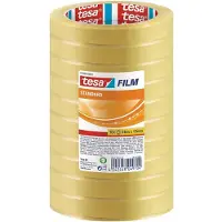 TESA 57388-00001-00, 66 m, Läpinäkyvä, 15 mm, 10 kpl (57388-00001-02)